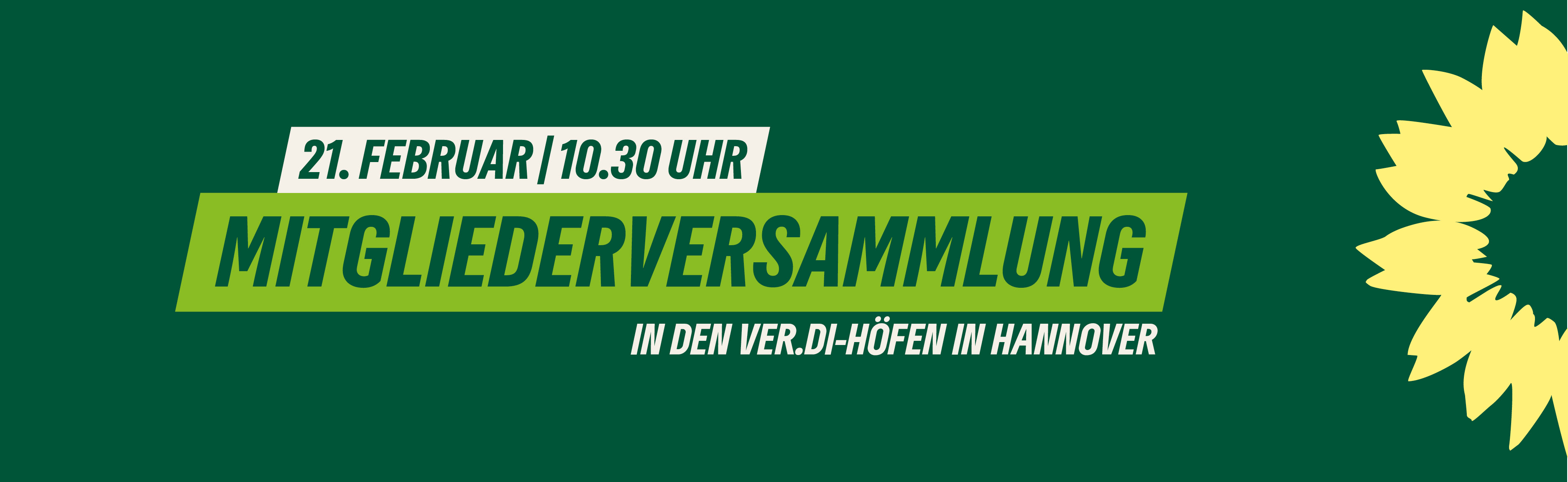 Mitgliederversammlung des Regionsverbands am 21.02.2026